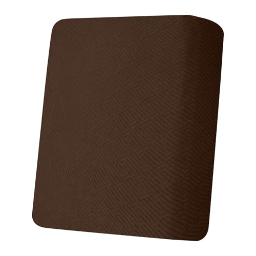 1 Piece XL Stretch Couch Cushion Covers Individual Sofa Slipcovers (Single XL Seat Cushion/Backrest / Coffee)