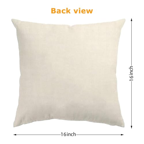 Spring Pillow Covers 16x16 Inch Set of 4 (Spring04)