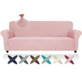 Oversized Super Stretch Couch Cover (- Rose / X-Large (92"-115"))