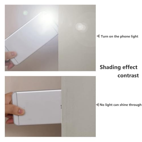 Natural 100% Blackout Lined Curtains (Natural / 37"W x 40"L (Pack of 2))