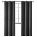 Blackout Curtains (Dark Grey / 42"W x 84"L (Pack of 2))