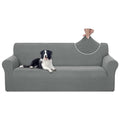 Stretch Couch Cover Slipcover for 3 Cushion Sofa (Grey / Sofa)
