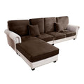 Couch Cover 4 (Coffee / 3 Seater + Chaise)
