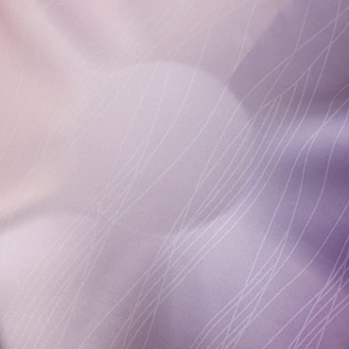 Pink and Purple Ombre Blackout Curtains for Girls Bedroom 90 Inches Long (Pink and Purple / 52"W x 90"L (Pack of 2))