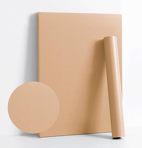 118''x17.7'' Orange Peel and Stick Wallpaper Contact Paper Modern Self Adhesive Wall Paper Removable Renter Friendly Textured Solid Color Shelf Cabinet Vinyl Roll (Coral Orange / 17.7" x 118")