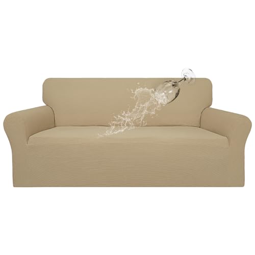 100% Waterproof Couch Cover (Sand / Oversized Sofa)