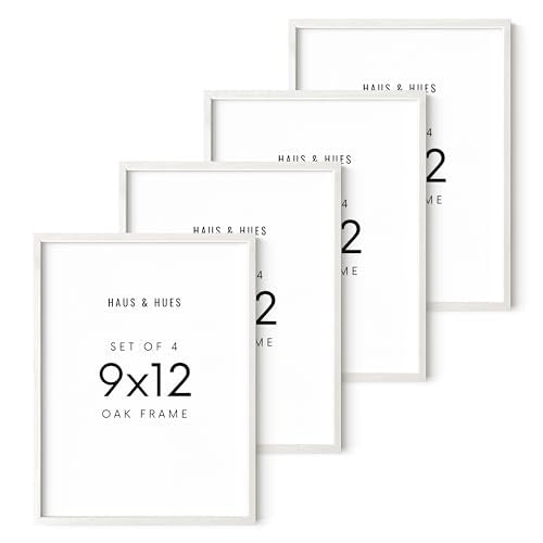 Standalone White Oak Frame Set of 4 (Set of 04 / White Oak / 9x12 in)