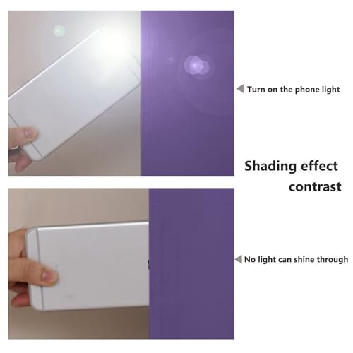 100% Blackout Blinds (Lilac Purple / 52"W x 120"L (Pack of 2))
