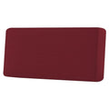 Super Stretch Individual Seat Cushion Covers Sofa Covers Couch Cushion Covers Slipcover Sets Thick Jacquard Textured Twill Fabric (Wine/Burgundy / 1 Cushion Sofa)