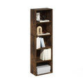 LUDER Book Shelf (Amber Pine / 5-Tier)