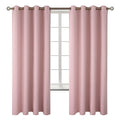 Pink Room Darkening Curtains 72 Inch for Bedroom (Baby Pink / 52"W x 72"L (Pack of 2))