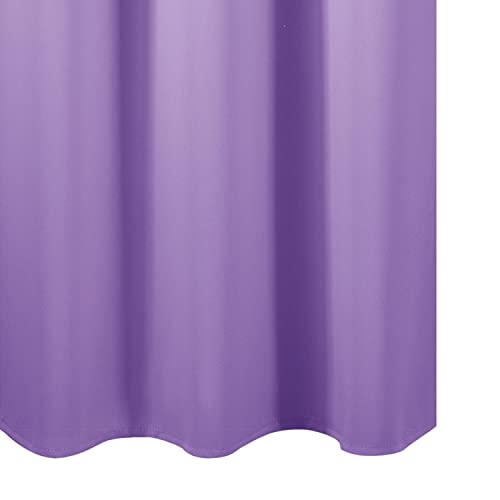 Blackout Curtains 38 x 54 inch (Lavender / 38"W x 54"L (Pack of 2))
