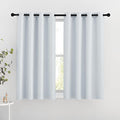 Room Darkening Curtain Panels (Greyish White / 46"W x 54"L (Pack of 2))