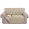 Loveseat Sofa Cover for 2 Cushion Couch (Sand/Beige / 45''loveseat-small)