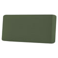 Super Stretch Individual Seat Cushion Covers Sofa Covers Couch Cushion Covers Slipcover Sets Thick Jacquard Textured Twill Fabric (Bronze Green / 1 Cushion Sofa)