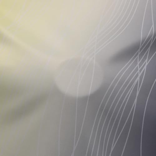 Black and Yellow Ombre Blackout Curtains 72 Inches Long (Black and Yellow / 52"W x 72"L (Pack of 2))