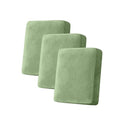 Couch Cover Stretch Velvet Sofa Cushion Cover 3 (Avocado Green / 3PC Seater or Backrest)