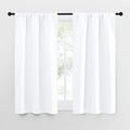 RV Curtains for Camper Windows (Pure White / 29"W x 50"L (Pack of 2))