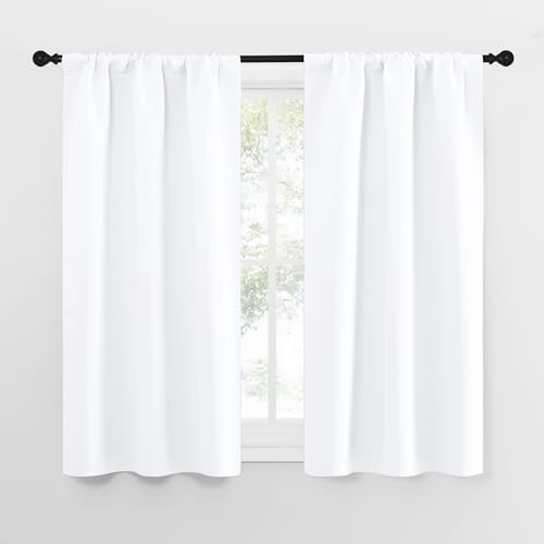 RV Curtains for Camper Windows (Pure White / 29"W x 50"L (Pack of 2))