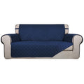 Reversible Quilted Couch Covers for Dogs Loveseat Sofa Cover 54" (Medium-XL / Navy/Navy)
