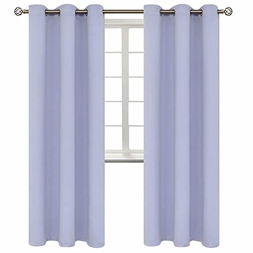 Lavander Room Darkening Curtains 84 Inch for Living Room (Lavander / 42"W x 84"L (Pack of 2))