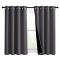 100% Blackout Blinds (Grey / 46"W x 45"L (Pack of 2))