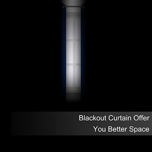 Blackout Curtains 42 x 63 inch (Royal Blue / 42"W x 63"L (Pack of 2))
