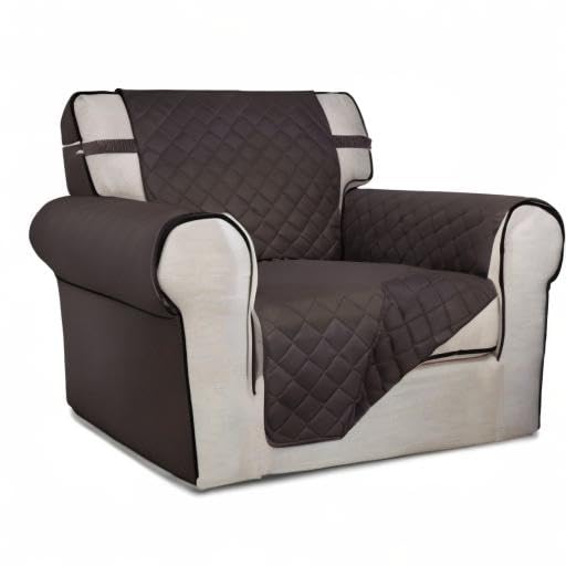 Reversible Chair Sofa Cover Dog Couch Covers for Sofa (Small / Chocolate/Chocolate)