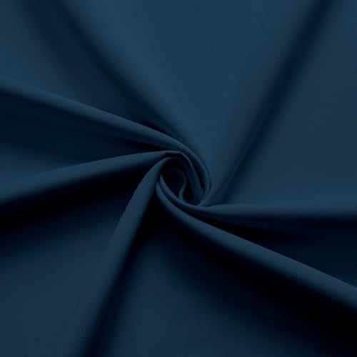 Blackout Curtains 120 Inch Length 2 Panels Set (Navy Blue / 52"W x 120"L (Pack of 2))