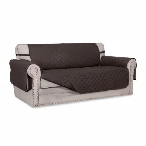 Reversible Couch Cover (Chocolate/Chocolate / Medium-XL Loveseat)