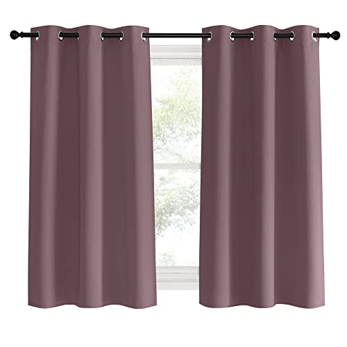 Kitchen Curtains (Dry Rose / 42"W x 60"L (Pack of 2))