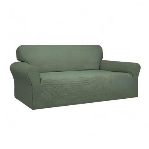 100% Waterproof Couch Cover (Grayish Green / Oversized Sofa)