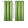 Light Green Thermal Blackout Curtains (Light Green / 38"W x 63"L (Pack of 2))