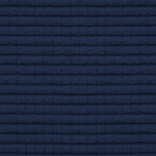 Stretch 1 Piece Chaise Lounge Cushion Slipcover (Chaise Cover / Navy)