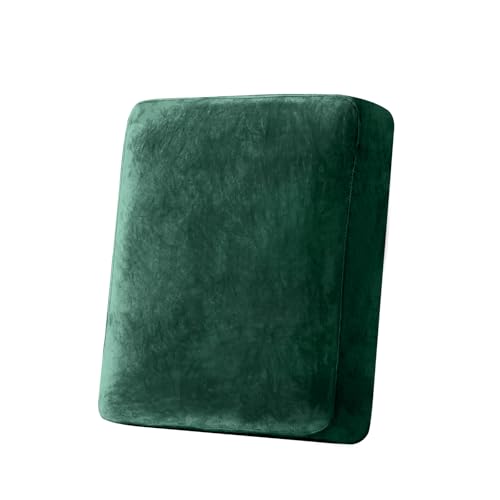 Couch Cover Stretch Velvet Sofa Cushion Cover 1 (Christmas Green / 1PC Seater or Backrest)