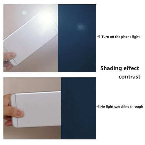 100% Blackout Blinds (Moroccan Blue / 52"W x 102"L (Pack of 2))