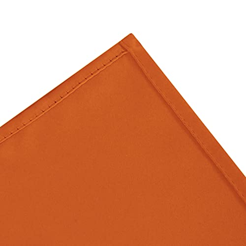 Orange Thermal Blackout Curtains (Orange / 52"W x 72"L (Pack of 2))