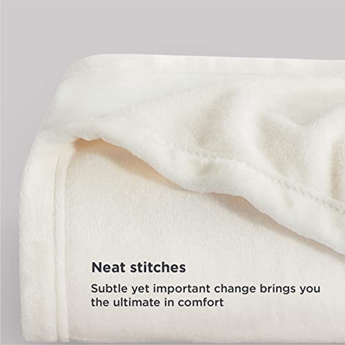 GentleSoft Fleece Blanket Twin XL (01 - Cream / Twin XL (66" X 90"))