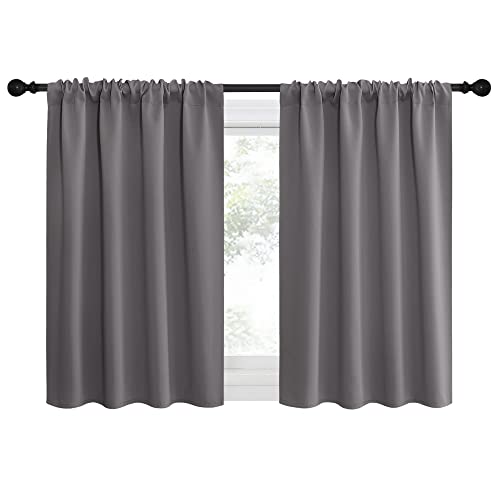 RV Bunk Curtains (Grey / 42"W x 30"L (Pack of 2))