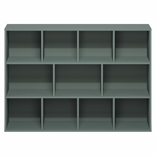 LUDER Book Shelf (Sage Green / 11-Cube)