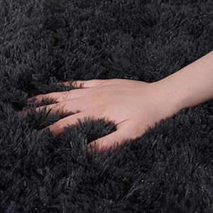 Rugs for Bedroom 4x6 (4' x 6' (Rectangular) / Charcoal Gray)