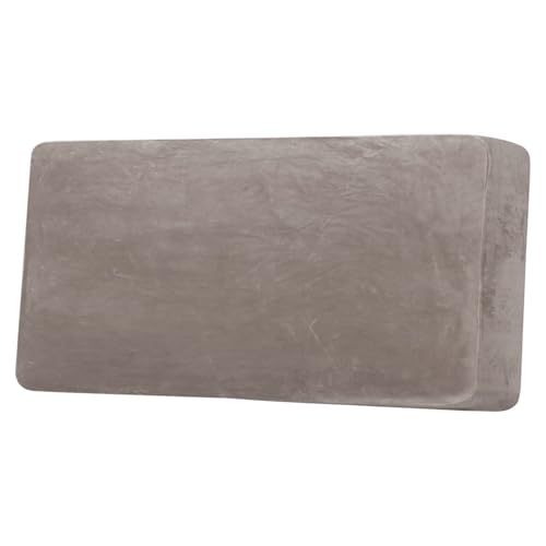 Velvet Stretch Individual Couch Cushion Cover Plush Cushion Slipcover for Loveseat Sofa Cushion Furniture Protector Seat Cushion Sofa Cover (Taupe / 1 Cushion Sofa)