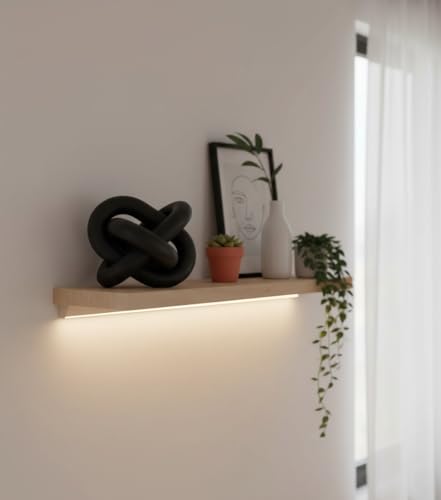 Wood Knot Chain Link Decor (Black)