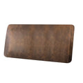 Leather Look Couch Cushion Covers Sofa Seat Slipcovers Sets Couches Furniture Protector for Sectional Armchair Loveseat Pets Kids Stretch Spandex Fabric (1 Cushion Loveseat / Dark Brown)