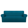Oversized Loveseat Covers Couch Covers for Sofa Peacock Blue (Medium-XL Oversized Loveseat / Peacock Blue)