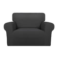 Super Stretch Sofa Slipcover (Small-XL Oversized Sofa / Dark Gray)