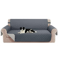 Oversized Sofa Cover for 3 Cushion (Dark Blue/Light Grey / Sofa Xl - Xl Large (78"))