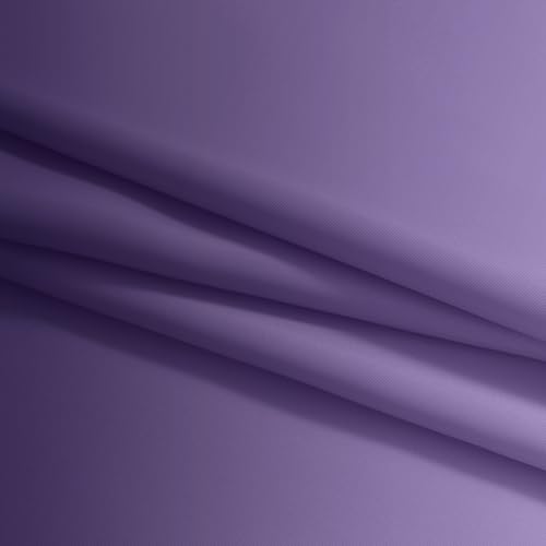 Ombre Curtains Lavender Purple and Greyish White for Living Room 63 (52"W x 63"L (Pack of 2) / Lavender Purple)