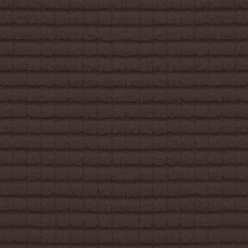 Stretch 4 Pieces Couch Cushion Covers for Sectional Sofa L Shape (3 Seater + 1 Chaise / Chocolate)