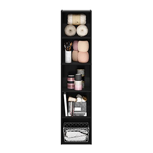 PASIR Book Shelf (Blackwood / 5-Tier Cube)